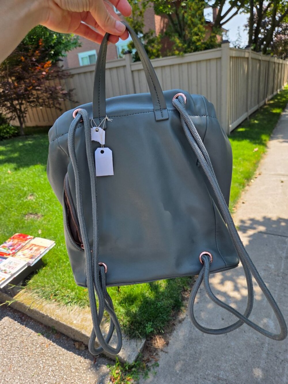 Matt and Nat Slouchy Drawstring Backpack - Picture 2 of 6